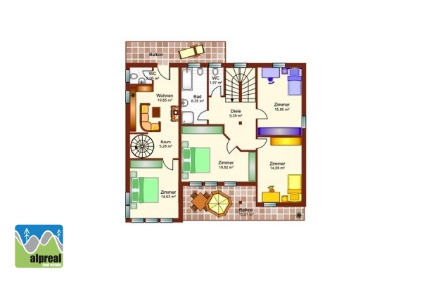 Vakantiehuis met appartement Königsleiten Salzburgerland Oostenrijk