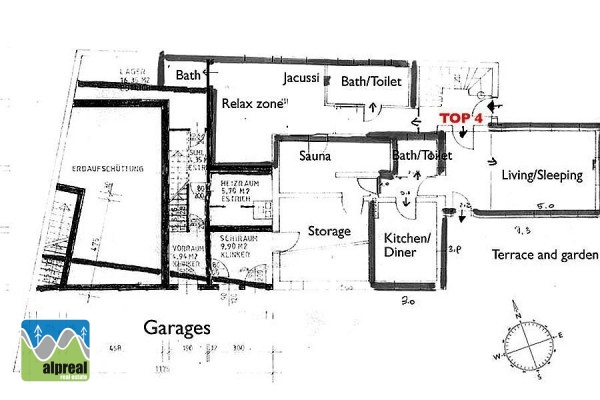 Huis met 4 appartementen Werfenweng Salzburgerland Oostenrijk