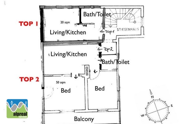 Huis met 4 appartementen Werfenweng Salzburgerland Oostenrijk