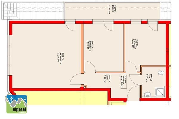 3-kamer appartement Wagrain Salzburgerland Oostenrijk