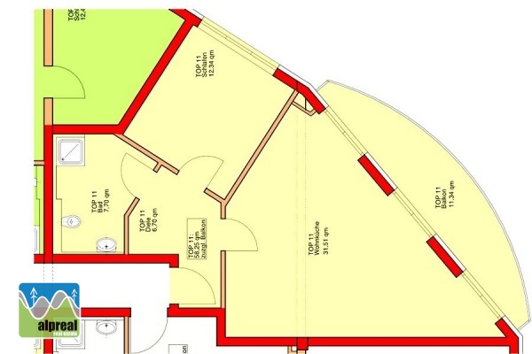 2-kamer appartement Wagrain Salzburgerland Oostenrijk