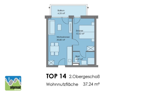 2 kamer appartement Katschberg Salzburgerland Oostenrijk