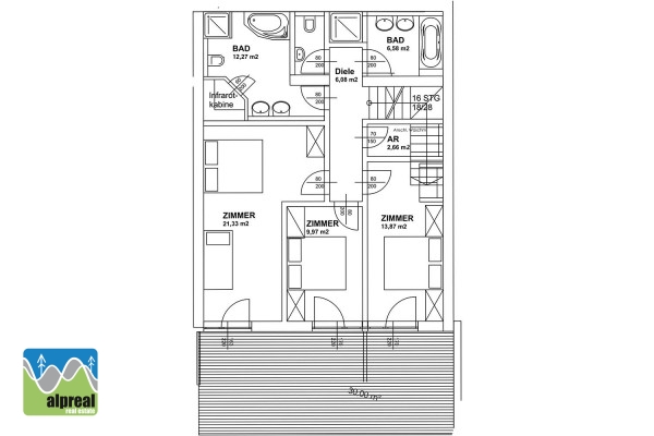 spacious 3-bedroom apartment Zell am See Salzburg Austria