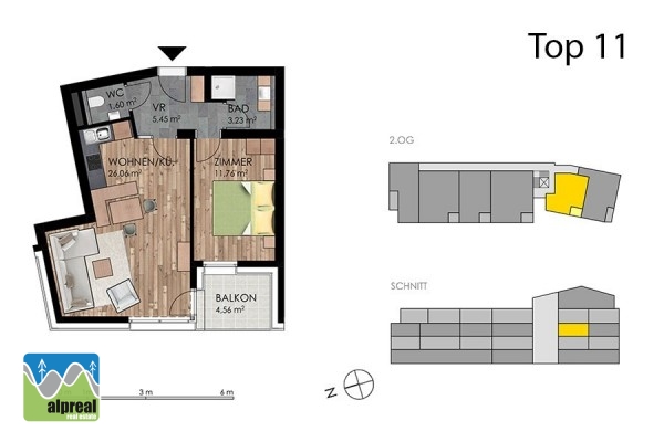 2-kamer appartement Dienten am Hochkönig Salzburgerland Oostenrijk