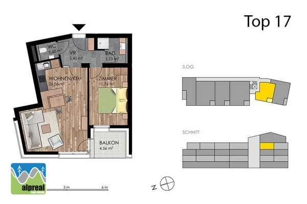 2 Zimmer Apartement Dienten am Hochkönig Salzburg Österreich