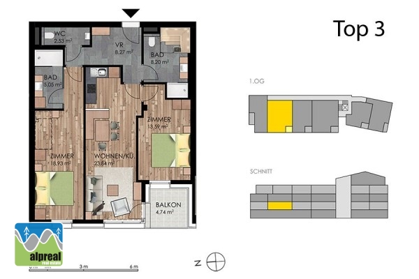 3-kamer appartement Dienten am Hochkönig Salzburgerland Oostenrijk