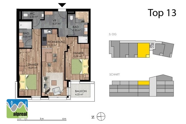 3-kamer appartement Dienten am Hochkönig Salzburgerland Oostenrijk