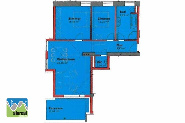 4-kamer appartement in Zell am See Salzburgerland Oostenrijk