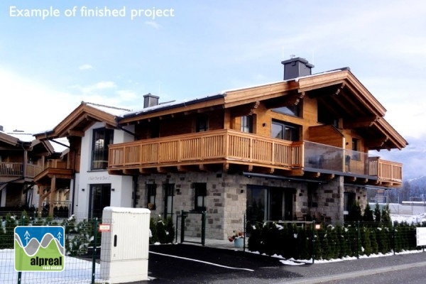 Project met 2 chalets Hollersbach Salzburgerland Oostenrijk