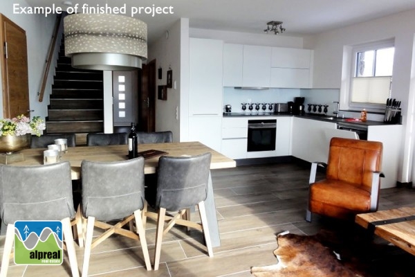 Project met 2 chalets Hollersbach Salzburgerland Oostenrijk