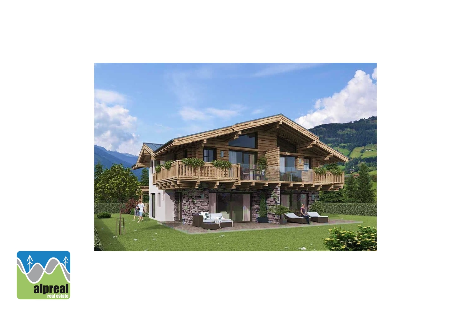 Project met 6 chalets Piesendorf Salzburgerland Oostenrijk