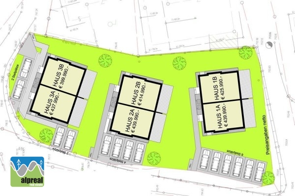 Project met 6 chalets Piesendorf Salzburgerland Oostenrijk